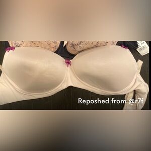 Cake Women's Nude with purple and Pink Flowers